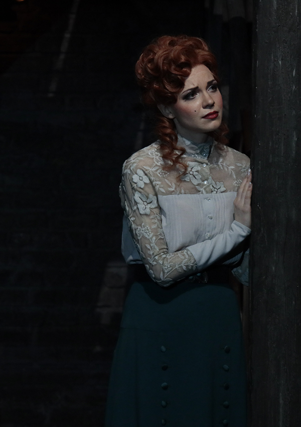 As Musetta in  La Bohème. Photo by Damir Yusupov.