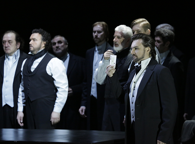 As Prince Yeletsky in The Queen of Spades.  (Rimas Tuminas production). Photo by Damir Yusupov.