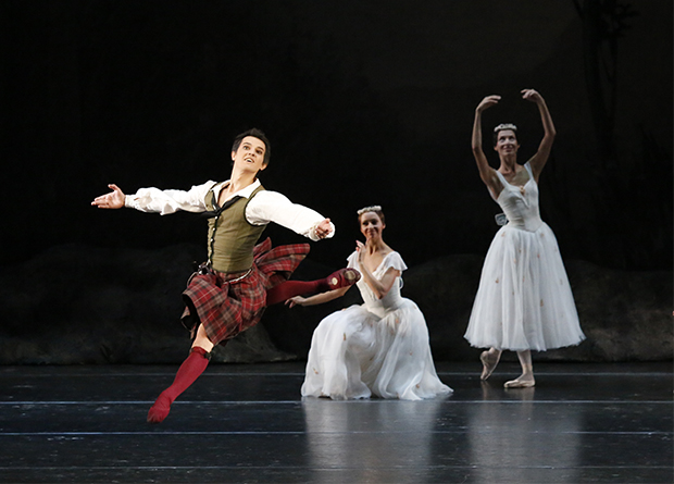 As James in La Sylphide. Photo by Damir Yusupov.