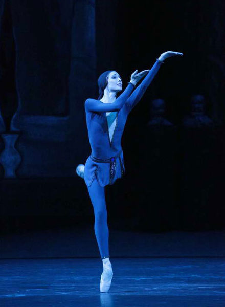 Svetlana Zakharova as Queen Mekhmene Banu. <br/>Photo by Mikhail Logvinov.