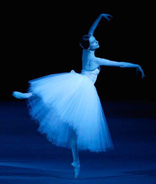 In the title part in Giselle.Photo by Damir Yusupov.