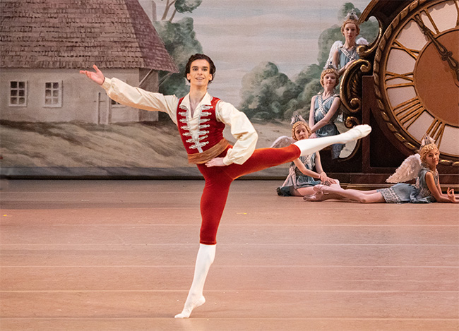 As Frantz in Coppelia. Photo by Mikhail Logvinov.