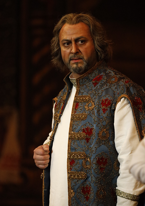 As Sobakin in The Tsar’s Bride. Photo by Damir Yusupov.