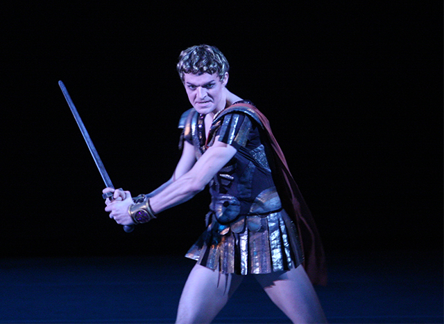 As Crassus in Spartacus.Photo by Elena Fetisova.