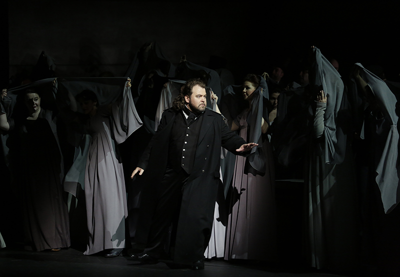 Kristian Benedikt as Herman. <br/>Photo by Damir Yusupov.