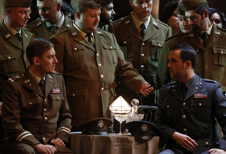 As Samuel in  Un Ballo in Maschera. Vladimir Komovich as Tom.Photo by Damir Yusupov.