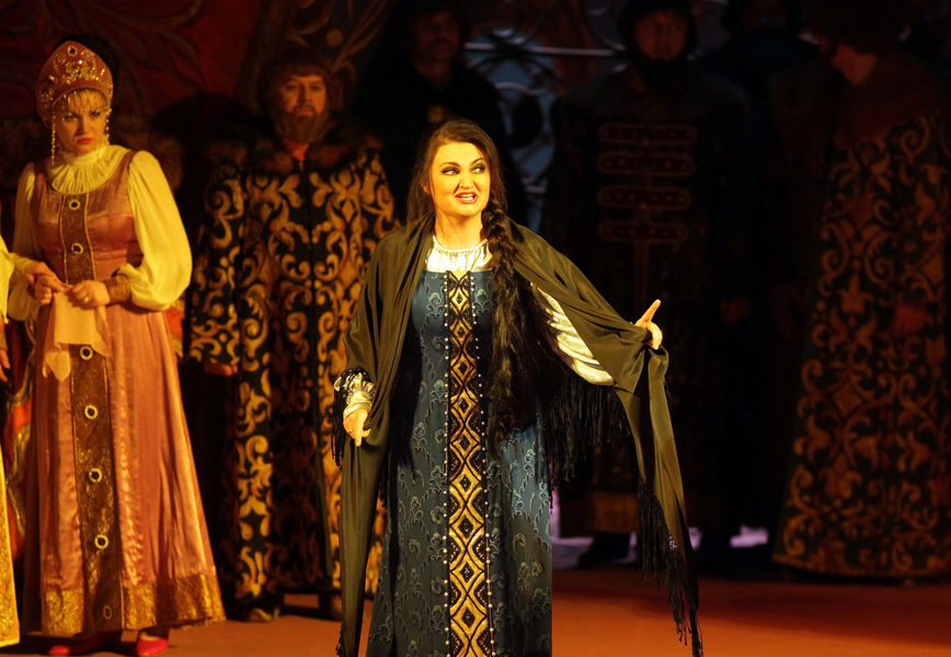 As Lyubasha in The Tsar`s Bride. Photo by Damir Yusupov.