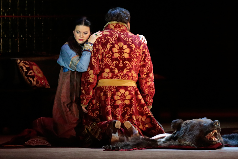 As Lyubasha in The Tsar's Bride.Photo by Damir Yusupov.