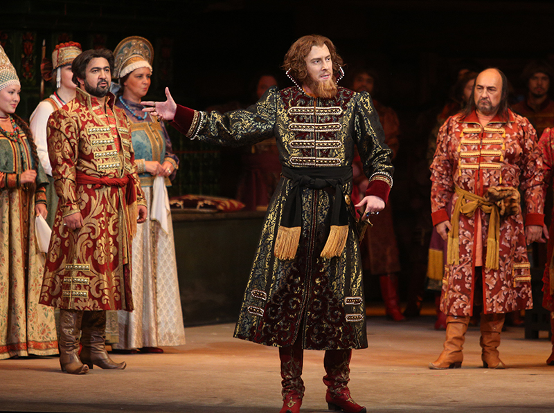 As Malyuta Skuratov in The Tsar’s Bride. Photo by Elena Fetisova.