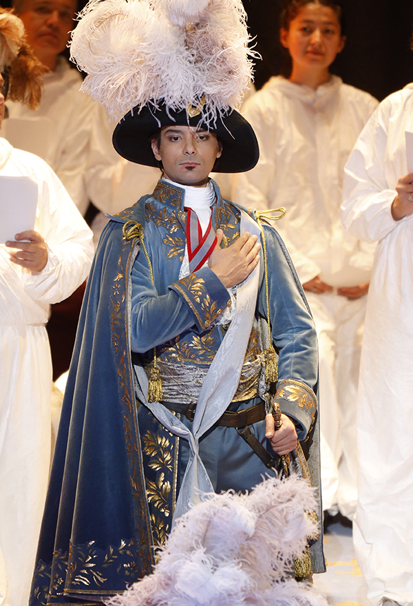 Shanul Sharma as Conte di Libenskof. <br/>Photo by Damir Yusupov.