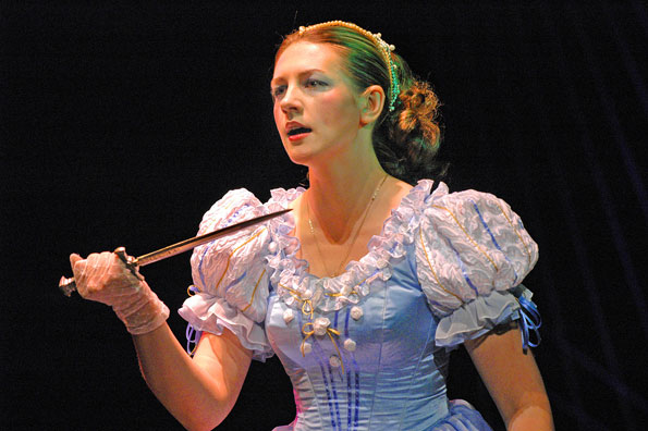 Olesya Starukhina as Pamina. <br> Photo: archive of the Boris Pokrovsky Musical Theatre. 