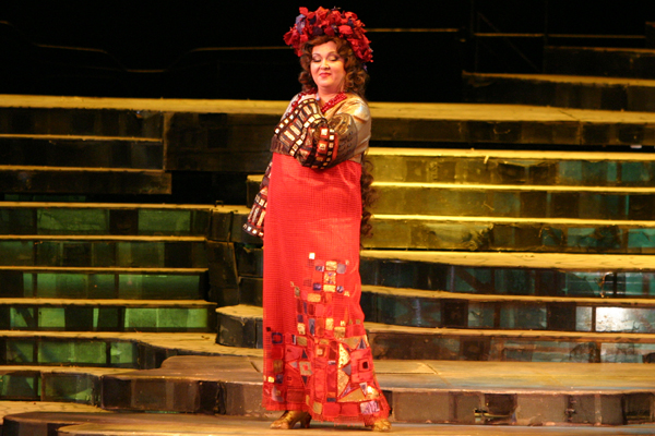 As Kupava in The Snow Maiden. Photo by Damir Yusupov.