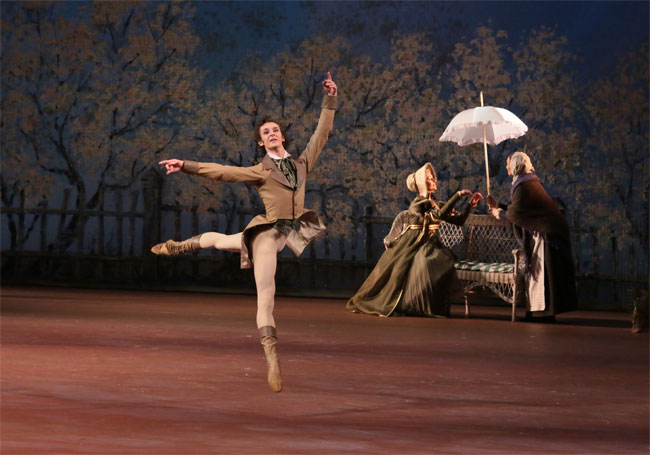 As Lensky in Onegin. Photo by Damir Yusupov.