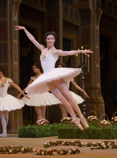 "Le Jardin Anime" Scene.<br/>Maria Alexandrova as Medora.<br/>Photo by Mikhail Logvinov.