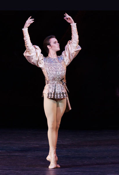 As Count Paris in Romeo and Juliet.Photo by Damir Yusupov.