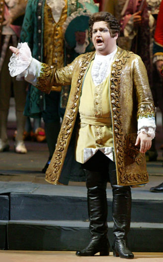 As Riccardo in Un Ballo in Maschera.Photo by Damir Yusupov.