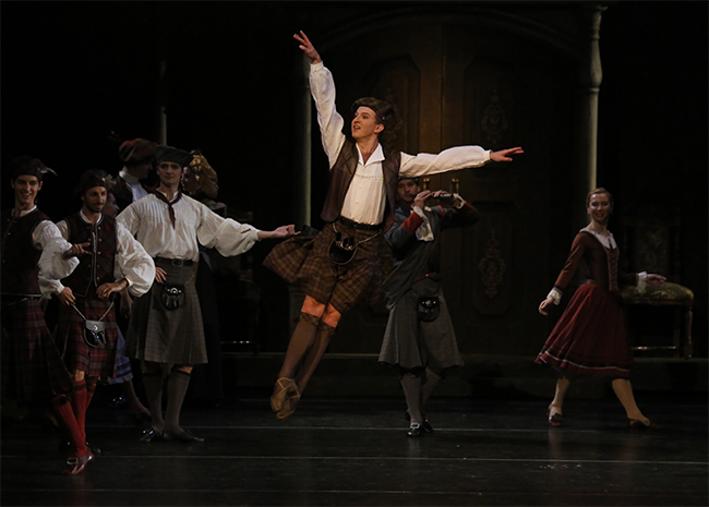 As Gurn in La Sylphide. Photo by Damir Yusupov.