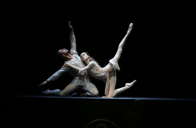 As Anastasia in Ivan the Terrible. Ivan Vasiliev as Ivan. Photo by Damir Yusupov.