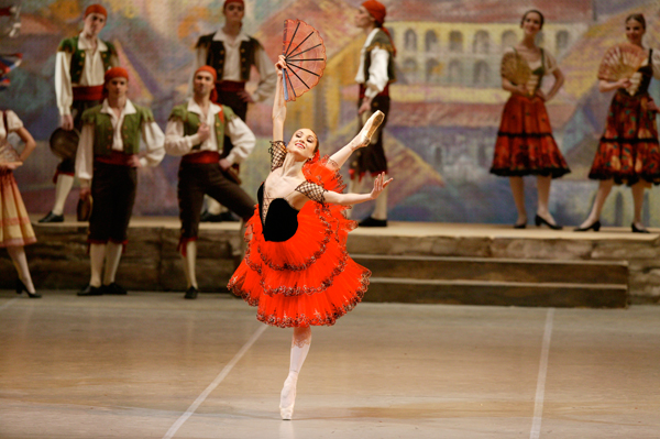 As Kitri in Don Quixote. Photo by Damir Yusupov.