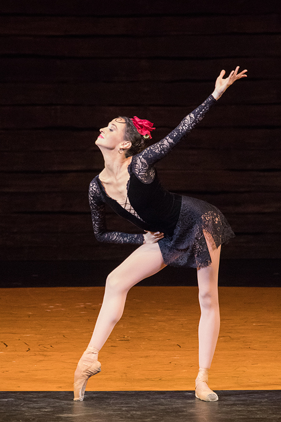 As Carmen in Carmen Suite.Photo by Mikhail Logvinov.