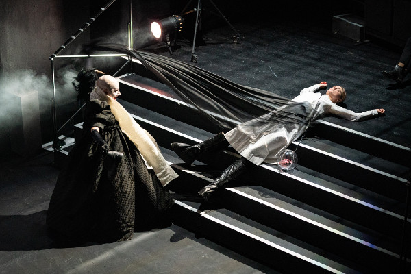 Ekaterina Bolshakova as Miss Baggott. Olga Burmistrova as Rowan.<br>Photo by Pavel Rychkov.