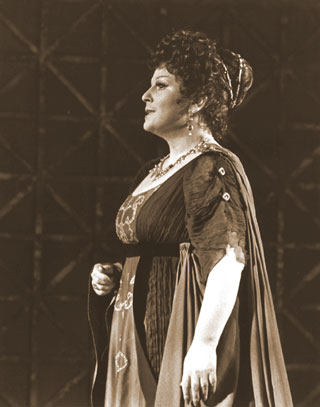 As Vitellio in La Clemenza di Titoat the Royal Opera.Photo from the personal archives.