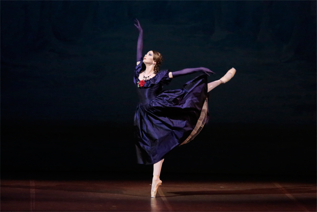 As Marguerite in Lady of the Camellias. Photo by Damir Yusupov.