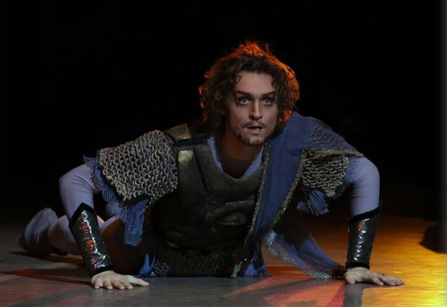 As Prince Kurbsky in Ivan the Terrible. Photo by Ekaterina Vladimirova.