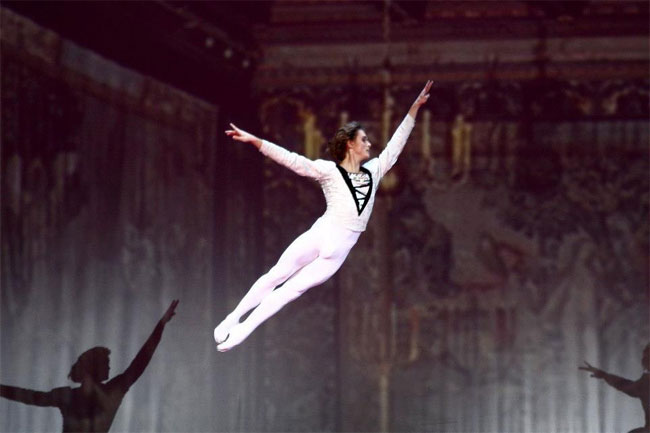 As Prince Siegfried in Swan Lake. Photo by Valeria Komissarova.