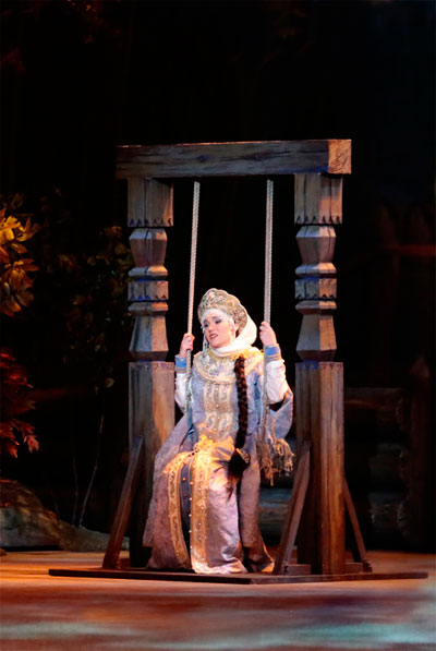 As Marfa in The Tsar’s Bride. Photo by Damir Yusupov.