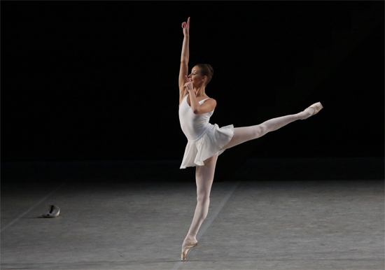 As Polyhymnia in Apollon Musagète. Photo by Damir Yusupov.