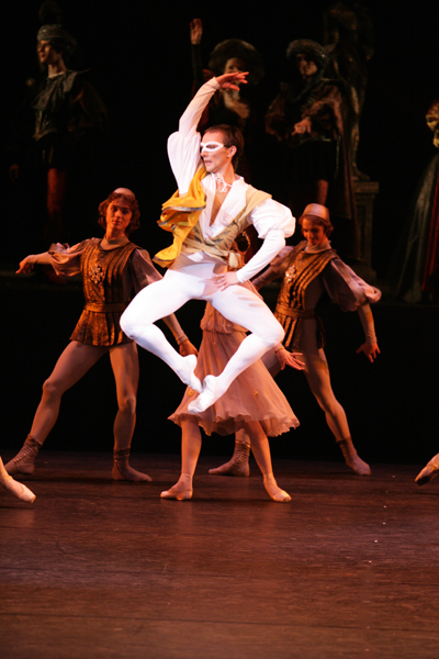 As Mercutio in Romeo and Juliet.Photo by Damir Yusupov.