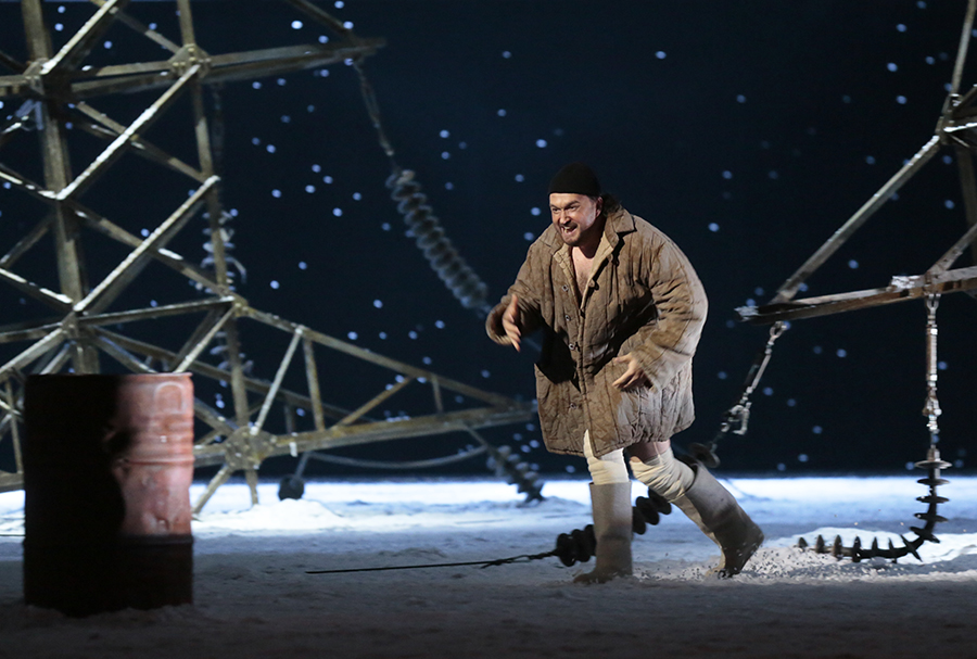 As Wood Spirit in The Snow Maiden. Photo by Christina Kalinina.