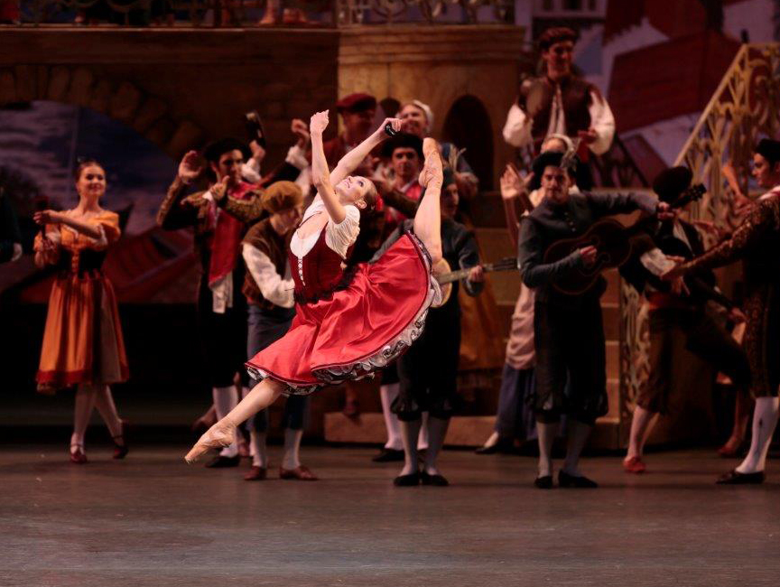 As Kitri in Don Quixote. Photo by Damir Yusupov.