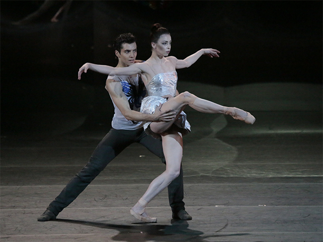 In the title part in Ondine. Igor Tsvirko as The Fugitive. Photo by Damir Yusupov.