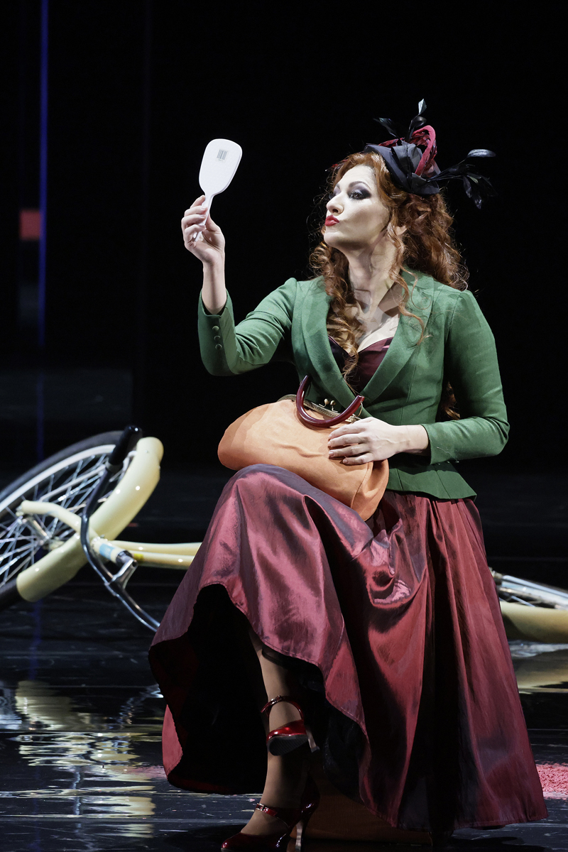 Dinara Alieva as Donna Elvira. <br>Photo by Damir Yusupov.