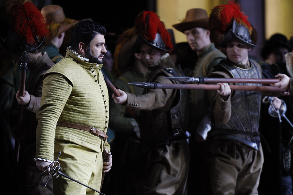 Yusif Eyvazov as Don Carlo. <br/> Photo by Damir Yusupov. 