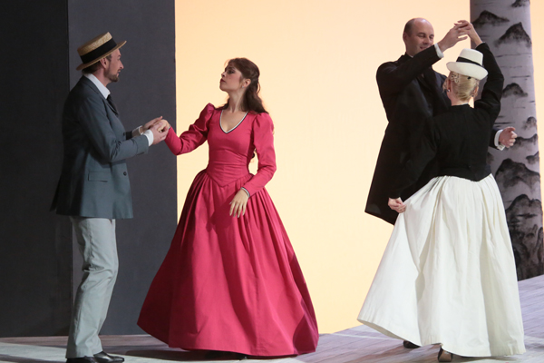 Nikolai Kazansky as Alessio.<br/>Alina Yarovaya as Lisa.<br/>Photo by Damir Yusupov.