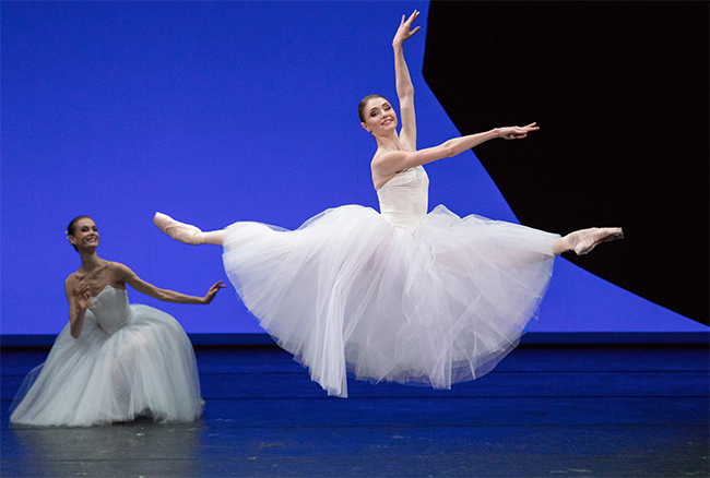 As Ballerina in Etudes. Photo by Mikhail Logvinov.