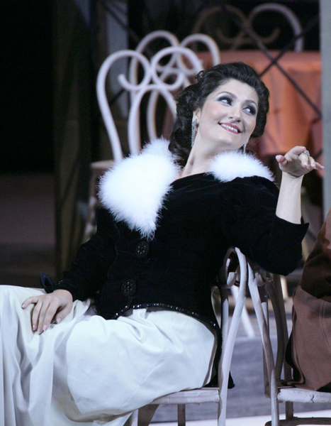 As Musetta in La Boheme. Photo by Damir Yusupov.