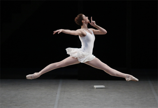 As Polyhymnia in Apollon Musagète. Photo by Damir Yusupov.