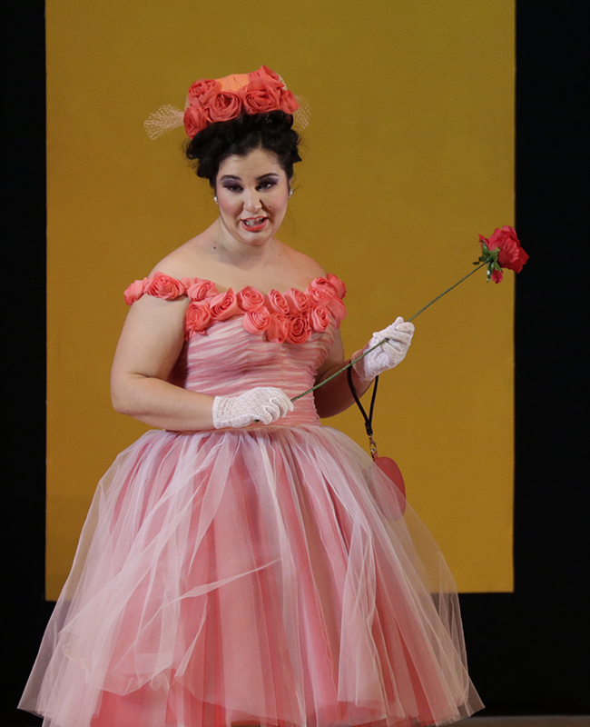 As Barbarina in Le nozze di Figaro. Photo by Damir Yusupov.