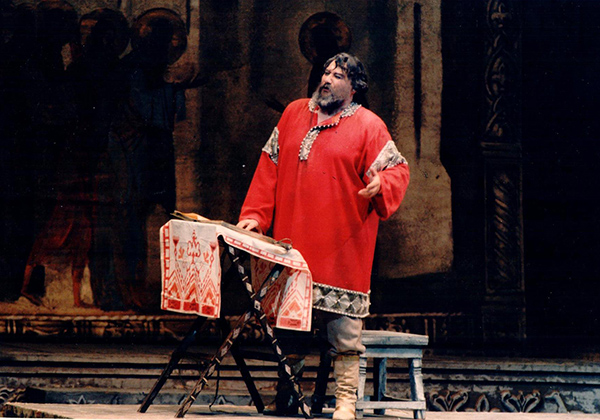 As Galitsky in Prince Igor.Photo by M. Merobov (from the theatre`s museum).