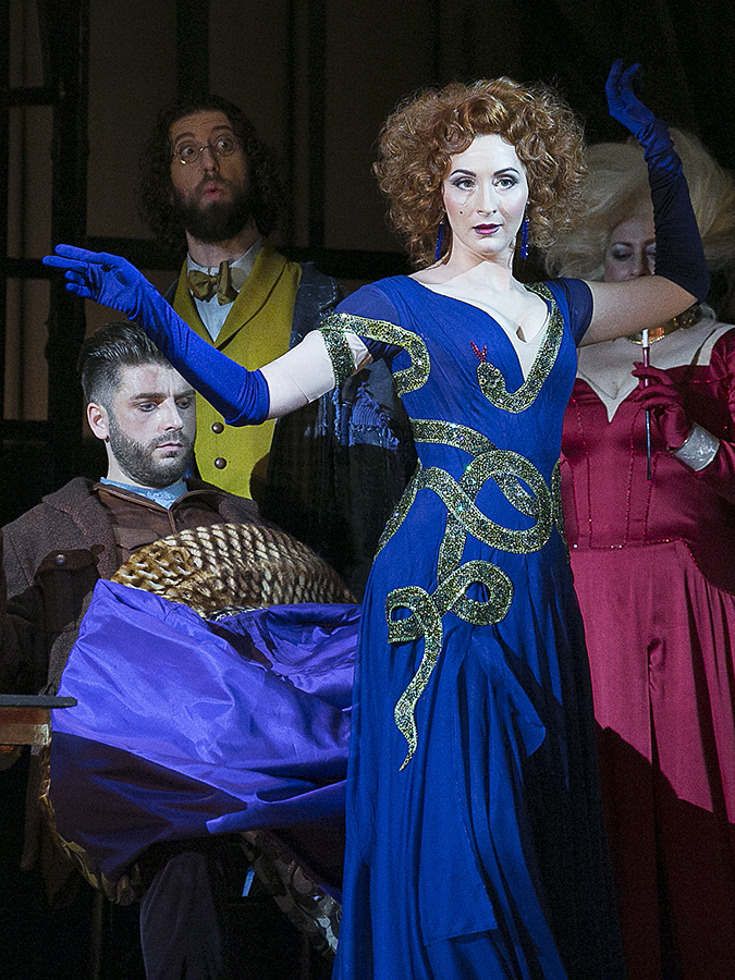 As Musetta in La Boheme  (Vesperini’s production). Photo by Damir Yusupov.