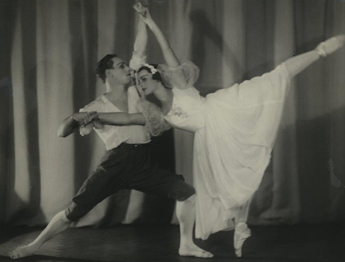 As Ballet Dancer in The Bright Stream. Zinaida Vasilieva as Zina.