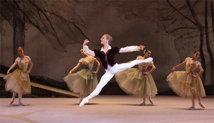 As Count Albrecht in Giselle. Photo by Damir Yusupov.