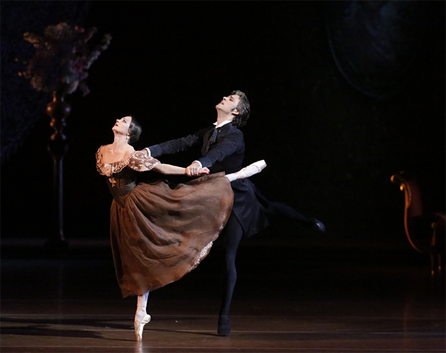 In the title part in Onegin. Nina Kaptsova as Tatiana. Photo by Damir Yusupov.