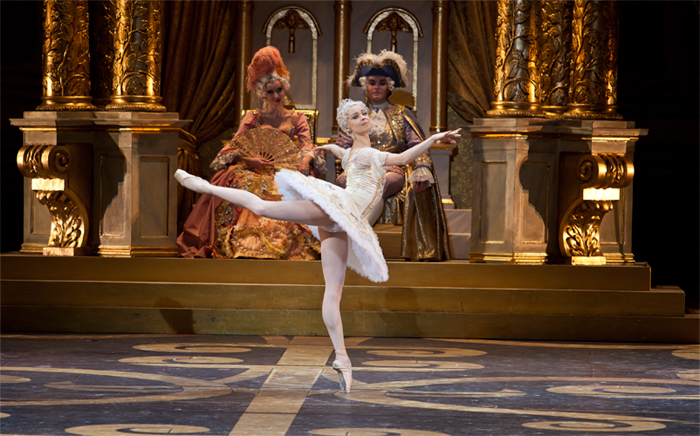 As Princess Aurora in The Sleeping Beauty. Photo by Elena Fetisova.