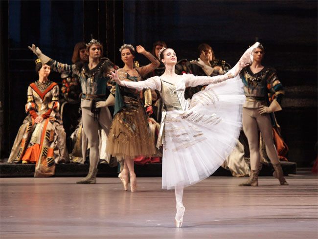 As Hungarian Bride in Swan Lake. Photo by Damir Yusupov.