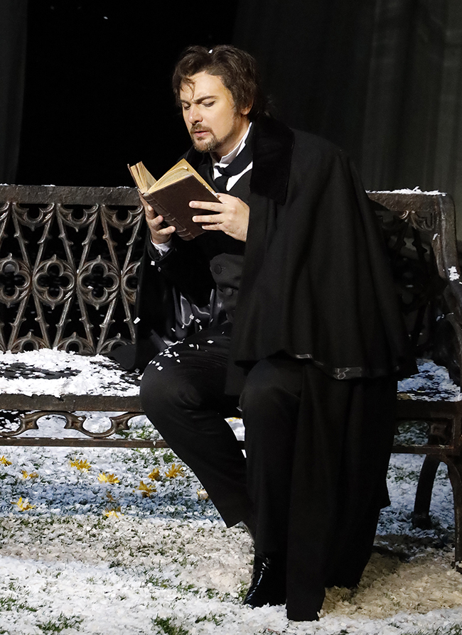 Eugene Onegin. In the title role.Photo by Damir Yusupov.